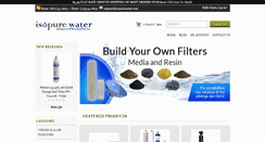 Desktop Screenshot of isopurewater.com